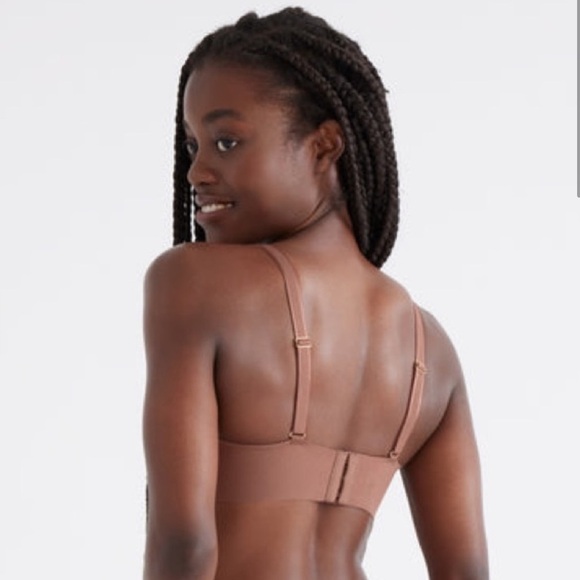 KNIX Wingwoman Contour Bra NWT Sola Brown Comfort Closet Staple Flexible 32E - Picture 2 of 9